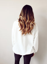 Load image into Gallery viewer, Graphic Dropped Shoulder Round Neck Sweatshirt