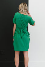 Load image into Gallery viewer, Zenana Smooth Talker Full Size Tie-Waist Dress