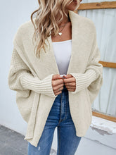 Load image into Gallery viewer, Dolman Sleeve Open Front Cardigan
