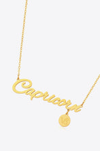 Load image into Gallery viewer, Constellation Pendant Zircon Necklace