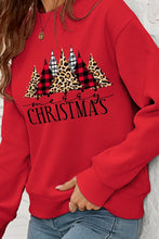 Load image into Gallery viewer, CHRISTMAS Graphic Round Neck Sweatshirt