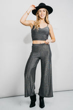 Load image into Gallery viewer, Final Touch Apparal Glitter V-Neck Cropped Cami