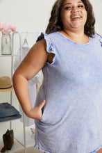 Load image into Gallery viewer, Sew In Love Cascade Springs Full Size Acid Wash Dress in Denim