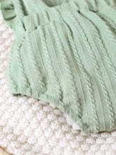 Load image into Gallery viewer, Baby Girl Textured Ruffled Bodysuit