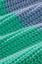 Load image into Gallery viewer, Color Block Open Front Drop Shoulder Cardigan with Pockets