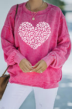 Load image into Gallery viewer, Endless Days Heart Graphic Drop Shoulder Sweatshirt