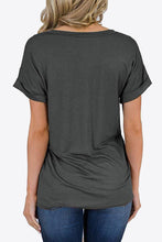 Load image into Gallery viewer, V-Neck Pocketed Tee