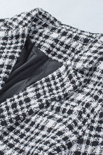 Load image into Gallery viewer, Plaid Double-Breasted Blazer