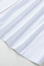 Load image into Gallery viewer, Lace Trim Ribbed Top