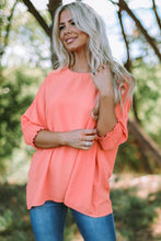 Load image into Gallery viewer, Smocked Round Neck Tunic Top