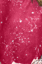 Load image into Gallery viewer, Leopard Contrast Drop Shoulder Sweatshirt