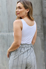 Load image into Gallery viewer, HEYSON Everyday Full Size basic Tank Bodysuit in White