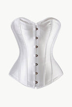 Load image into Gallery viewer, Full Size Satin Corset with Lace-Up Back