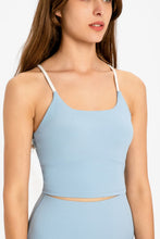 Load image into Gallery viewer, Crisscross Back Scoop Neck Sports Cami
