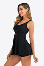 Load image into Gallery viewer, Full Size Scoop Neck Sleeveless Two-Piece Swim Set