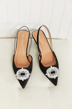 Load image into Gallery viewer, WeeBoo Glam and Go Rhinestone Buckle Sling-Backs