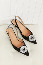 Load image into Gallery viewer, WeeBoo Glam and Go Rhinestone Buckle Sling-Backs