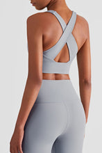 Load image into Gallery viewer, Fire and Desire Crisscross Back Sports Bra