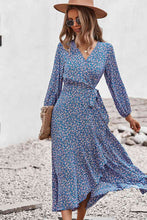 Load image into Gallery viewer, Floral Tied Swing Maxi Dress