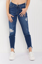 Load image into Gallery viewer, Judy Blue Kendall Full Size Shark-Bite Slim Jeans