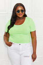 Load image into Gallery viewer, White Birch Aloe You Very Much Full Size Short Sleeve Top