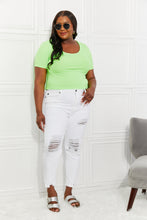 Load image into Gallery viewer, White Birch Aloe You Very Much Full Size Short Sleeve Top