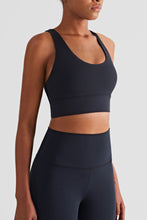Load image into Gallery viewer, Fire and Desire Crisscross Back Sports Bra