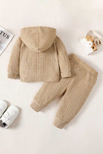 Load image into Gallery viewer, Baby Textured Hoodie and Joggers Set