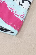 Load image into Gallery viewer, Animal Print Round Neck Tee Shirt