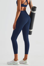 Load image into Gallery viewer, Wide Waistband Sports Leggings with Pockets