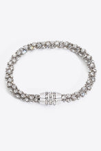 Load image into Gallery viewer, Inlaid Rhinestone Copper Bracelet