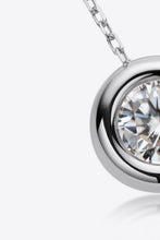 Load image into Gallery viewer, Adored 1 Carat Moissanite Pendant 925 Sterling Silver Necklace