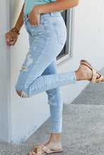 Load image into Gallery viewer, Judy Blue Shannon Full Size Destroyed Tummy Control Skinny Jeans