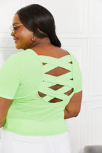 Load image into Gallery viewer, White Birch Aloe You Very Much Full Size Short Sleeve Top