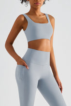 Load image into Gallery viewer, Square Neck Sports Bra