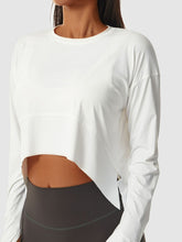 Load image into Gallery viewer, High-Low Slit Sports Top