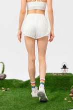 Load image into Gallery viewer, Faux Layered Elastic Waist Pocket Active Shorts