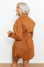 Load image into Gallery viewer, HYFVE Whisked Away Button-Up Shirt Dress