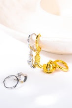 Load image into Gallery viewer, Hat &amp; Boot Shape Asymmetrical Copper 14K Gold Plated Earrings
