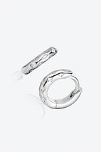 Load image into Gallery viewer, 925 Sterling Silver Huggie Earrings
