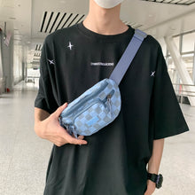 Load image into Gallery viewer, Checkered Adjustable Strap Nylon Crossbody Bag
