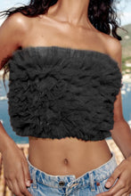 Load image into Gallery viewer, Ruched Tulle Solid Bustier
