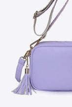 Load image into Gallery viewer, PU Leather Tassel Crossbody Bag
