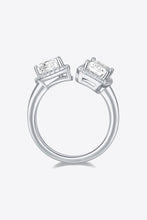 Load image into Gallery viewer, 1 Carat Moissanite 925 Sterling Silver Open Ring
