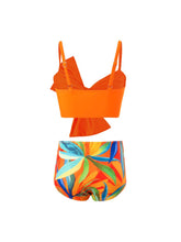 Load image into Gallery viewer, Twisted Spaghetti Strap Two-Piece Swim Set
