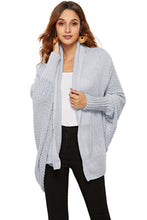 Load image into Gallery viewer, Open Front Batwing Sleeve Cardigan
