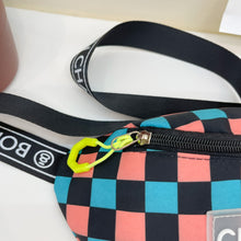 Load image into Gallery viewer, Checkered Nylon Crossbody Bag
