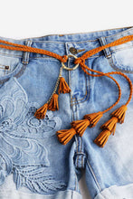Load image into Gallery viewer, Braid Belt with Tassels
