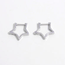 Load image into Gallery viewer, 925 Sterling Silver Star Earrings
