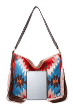 Load image into Gallery viewer, Geometric Canvas Tote Bag
